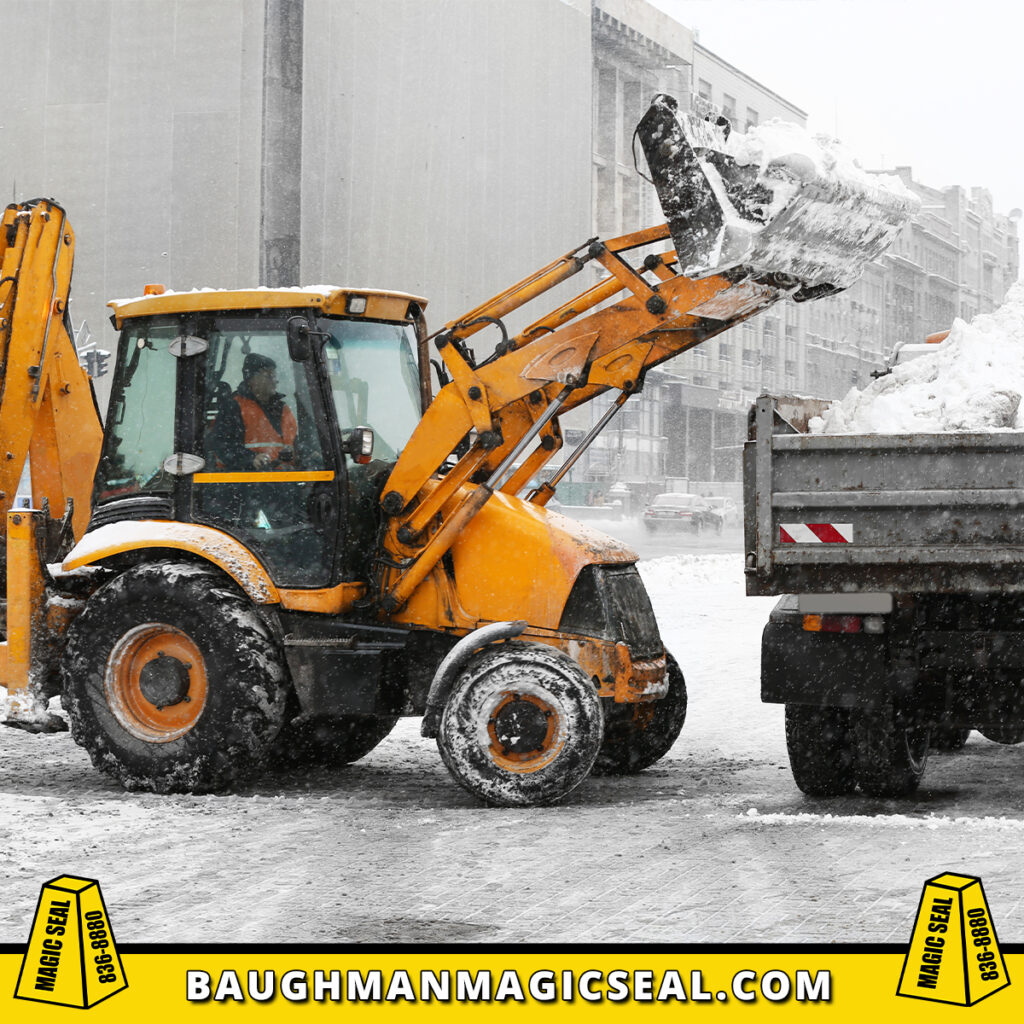 Snow removal can...