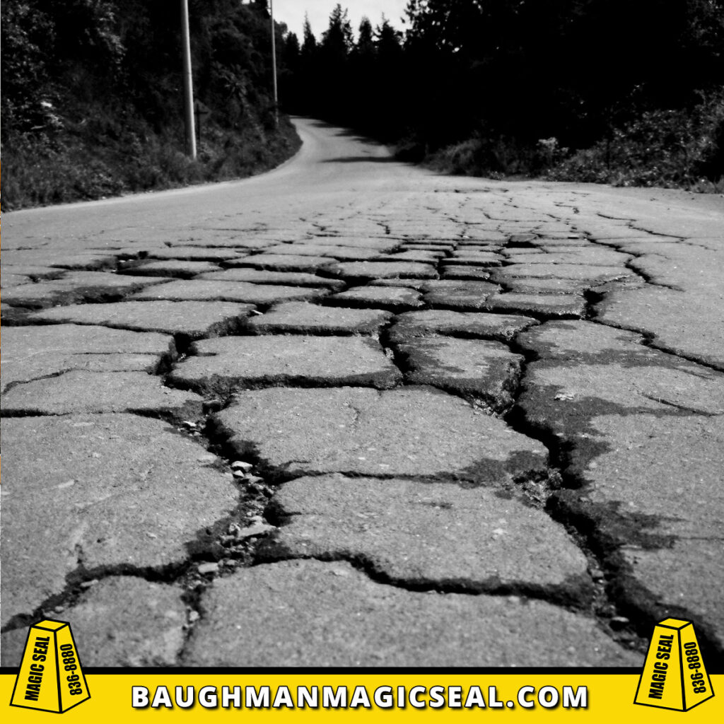 Cracks in your asphalt...