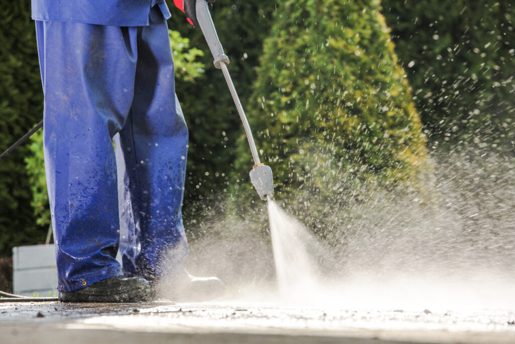 Wash your driveway from time to time